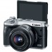 Цифр. фотокамера Canon EOS M6 Kit 15-45 IS STM Silver